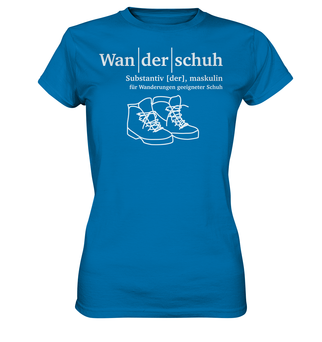 Wanderschuh | Damen Premium T-Shirt