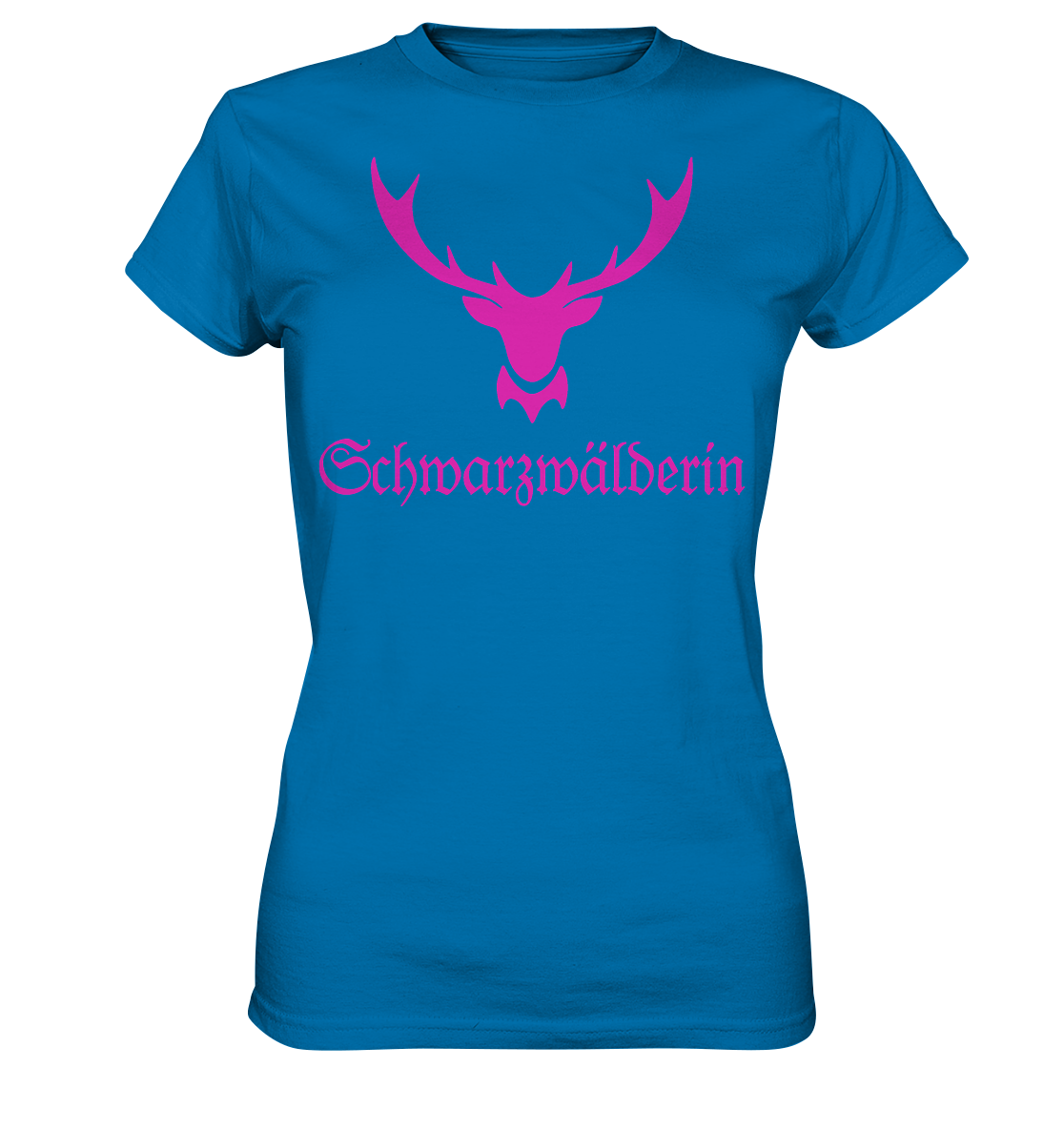 Schwarzwälderin Hirschgeweih | Organic Damenshirt