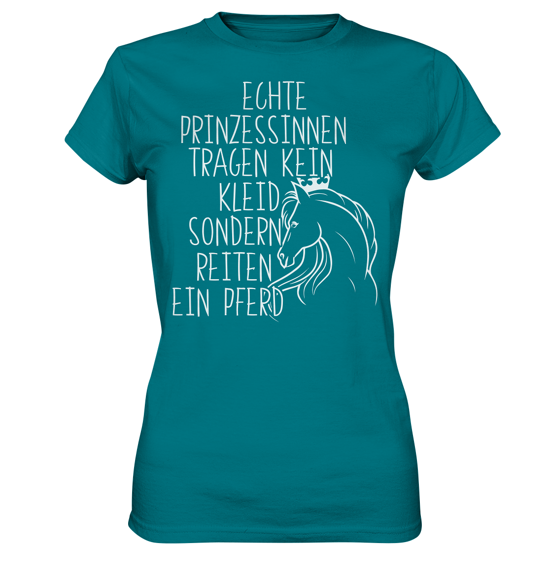Prinzessin & Pferd | Damen Premium T-Shirt