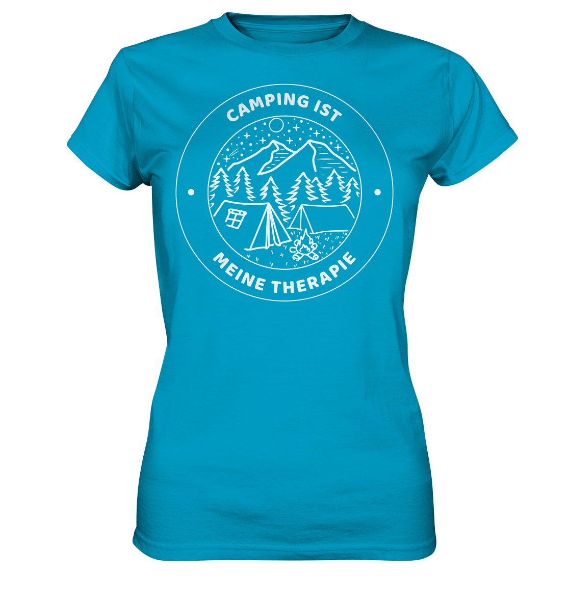 Camping ist meine Therapie | Damen Premium T-Shirt