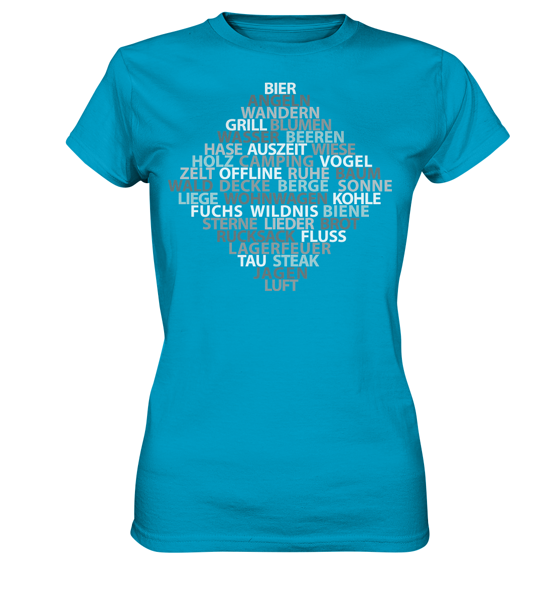 Wortsalat der Natur | Damen Premium T-Shirt