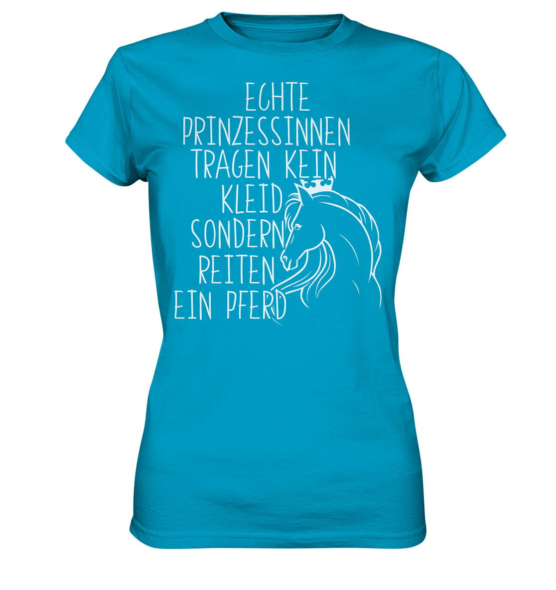 Prinzessin & Pferd | Damen Premium T-Shirt