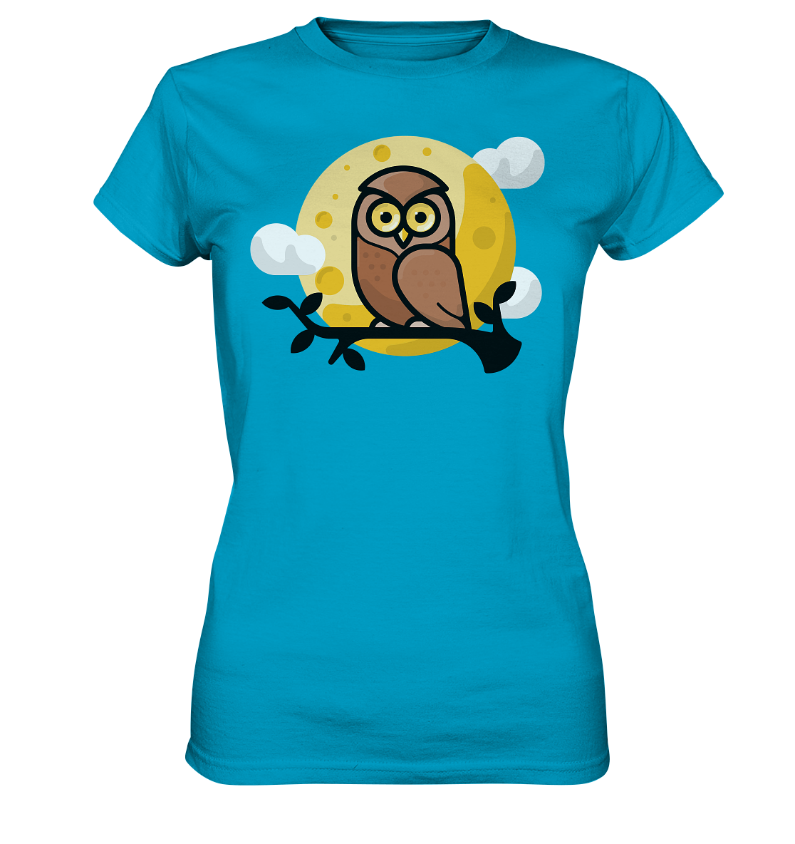 Eule der Nacht | Damen Premium T-Shirt