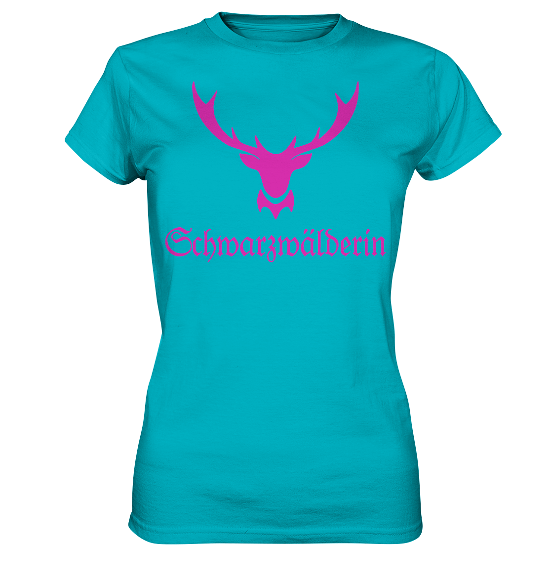 Schwarzwälderin Hirschgeweih | Organic Damenshirt