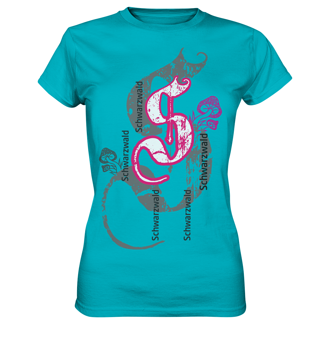 Schwarzwald Stempel | Damen Premium T-Shirt