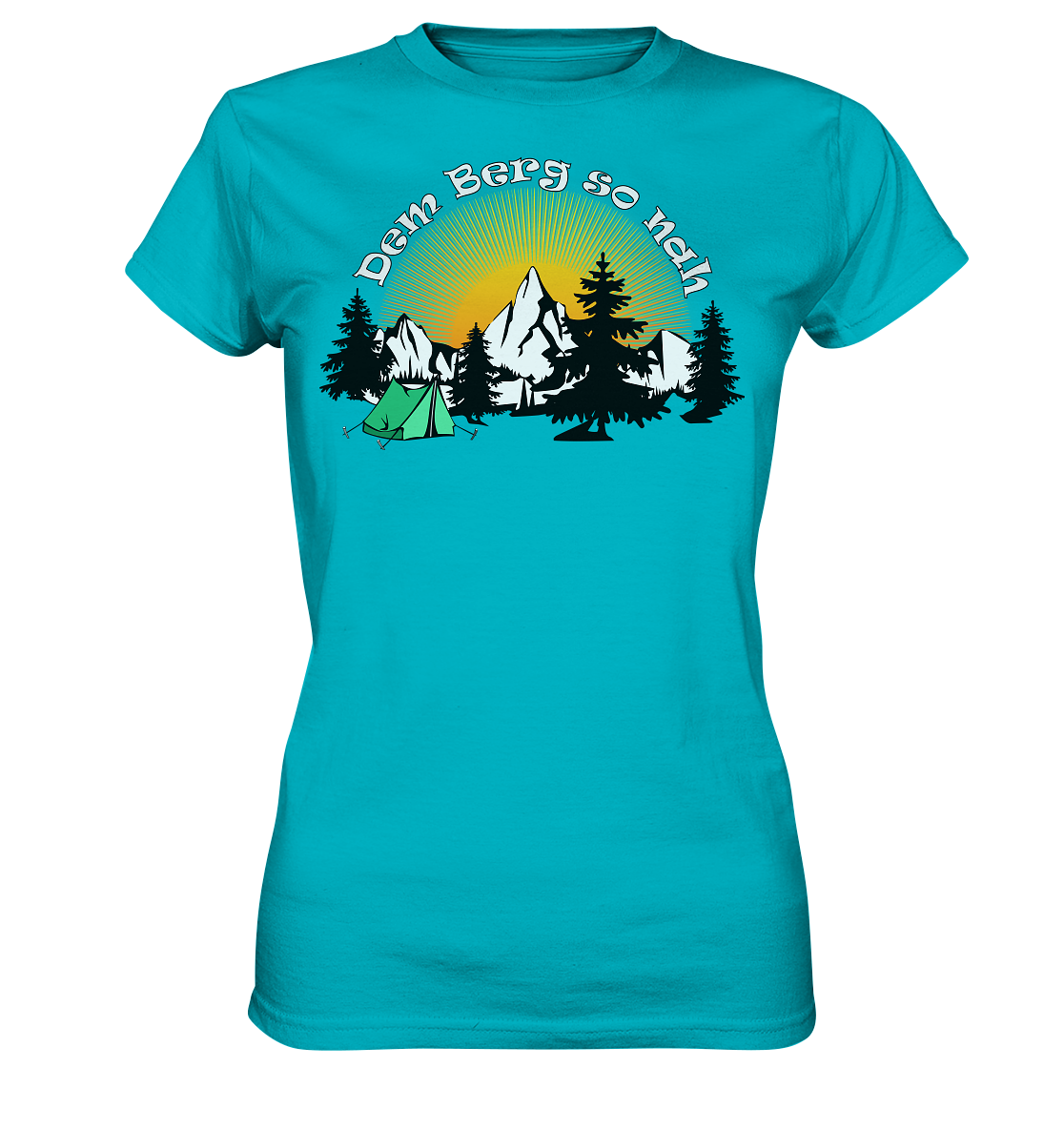 Dem Berg so nah | Damen Premium T-Shirt