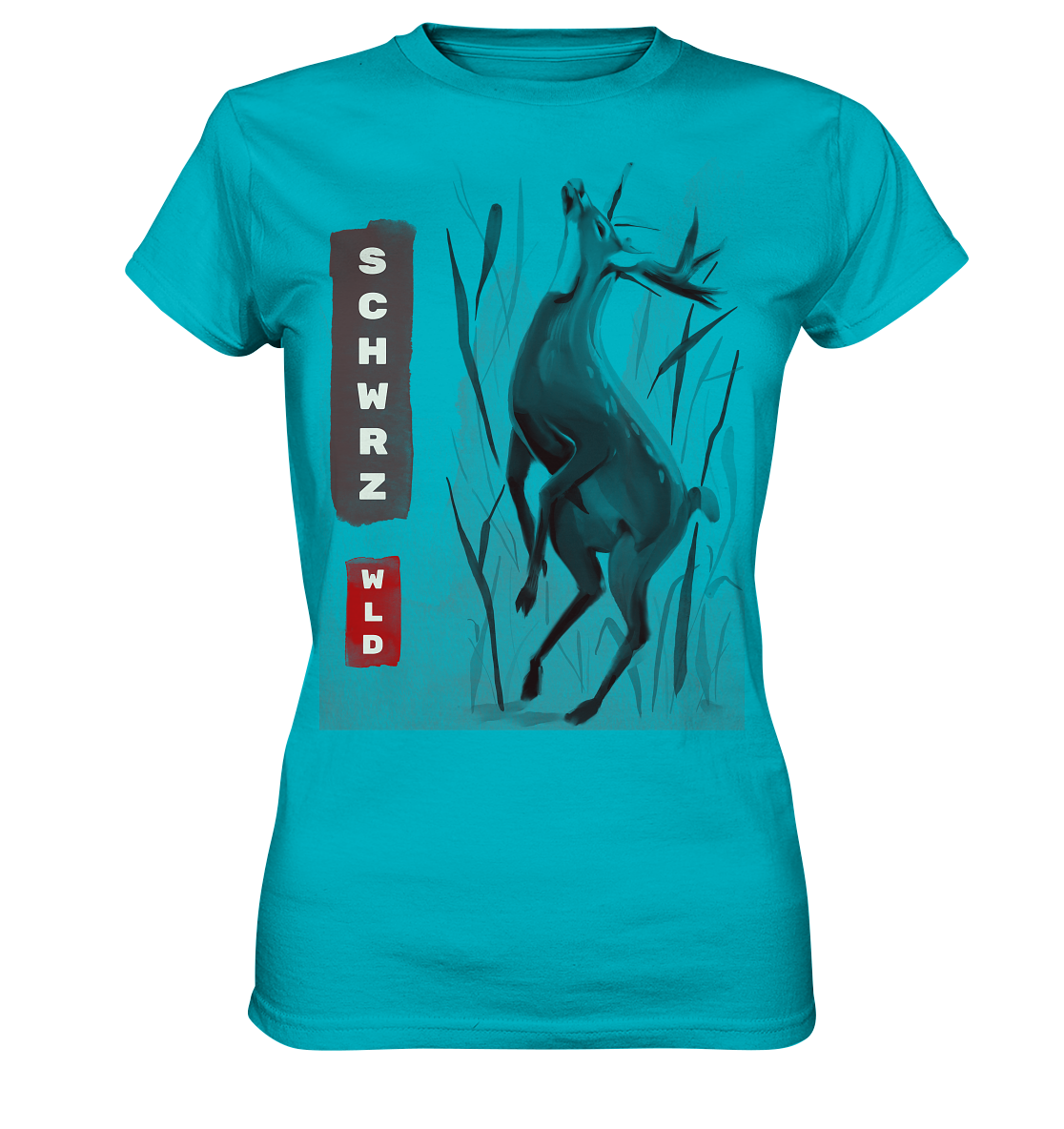 SCHWRZ WLD | Damen Premium T-Shirt