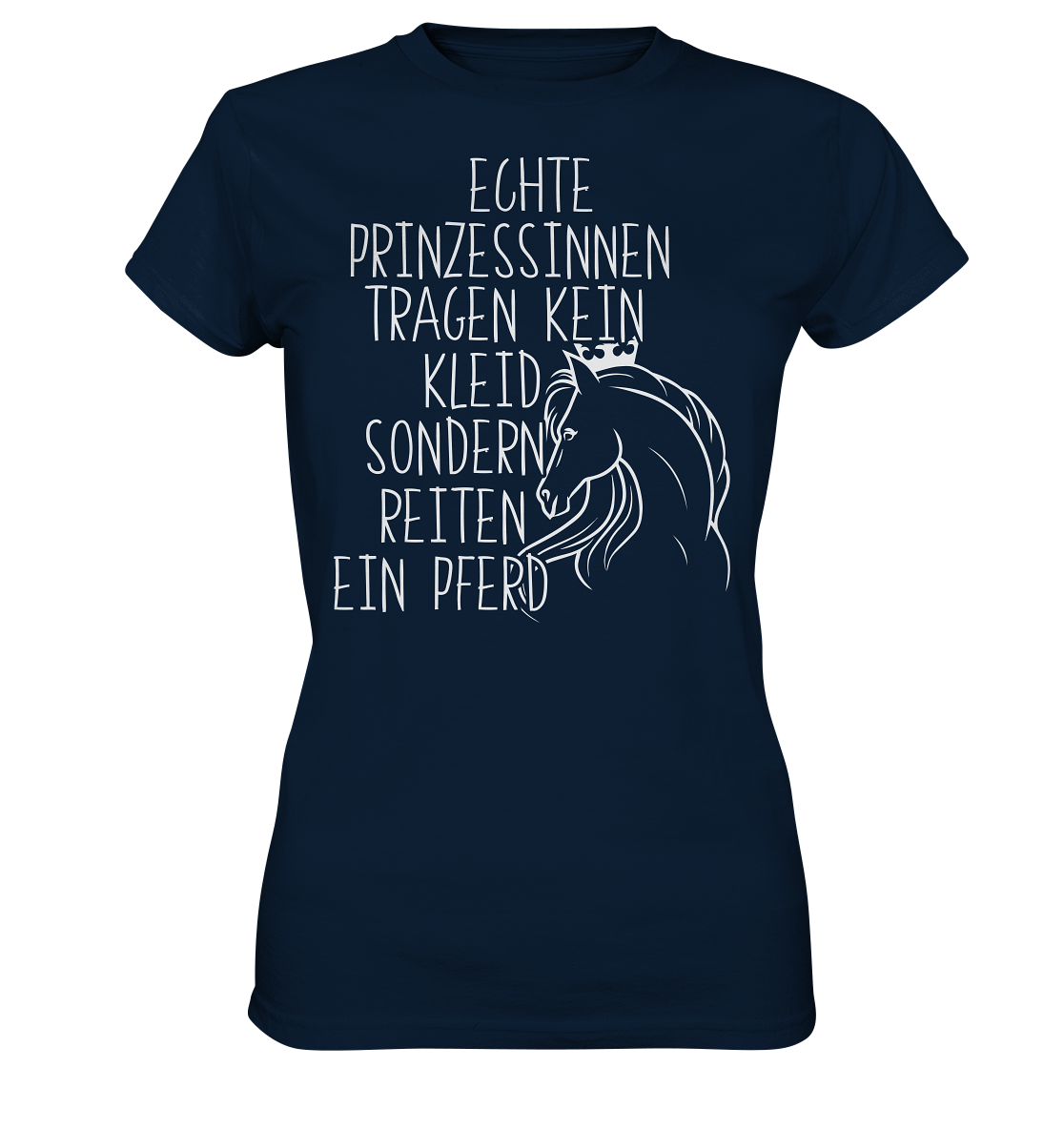 Prinzessin & Pferd | Damen Premium T-Shirt