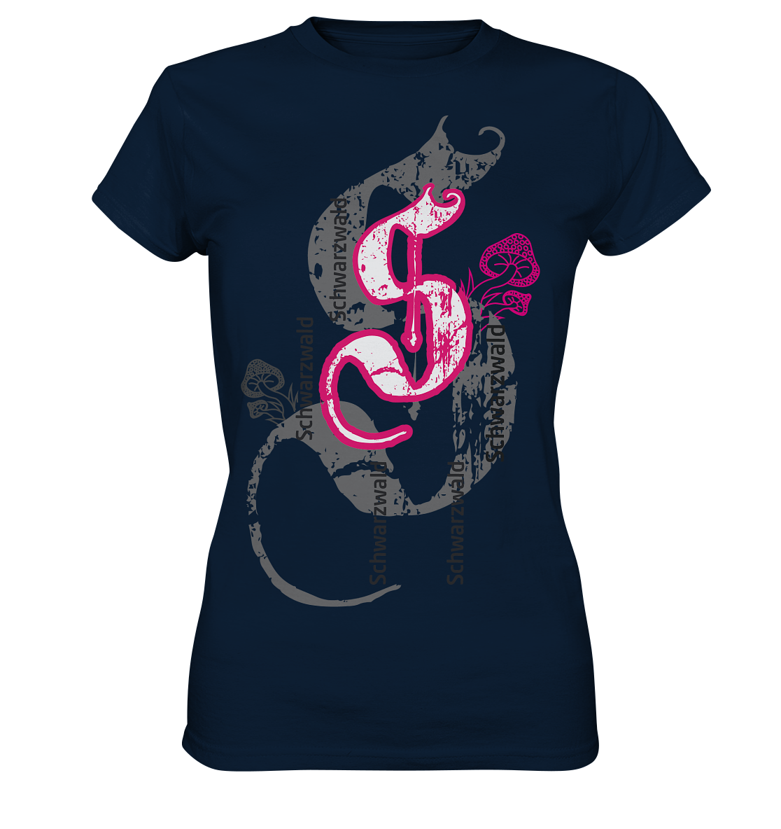 Schwarzwald Stempel | Damen Premium T-Shirt