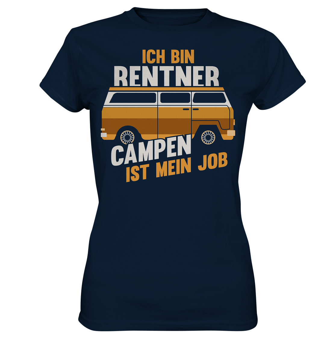 Rentner Camping | Damen Premium T-Shirt