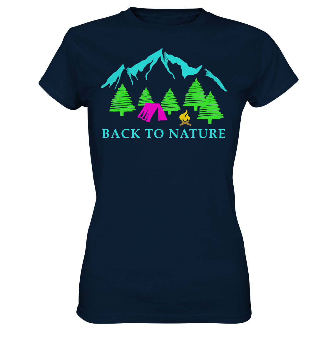 Back To Nature | Organic Damenshirt
