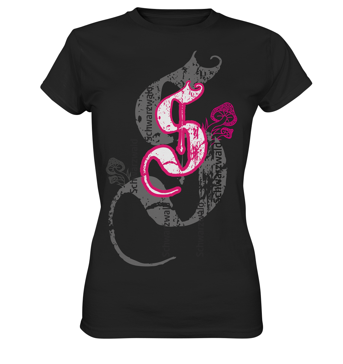 Schwarzwald Stempel | Damen Premium T-Shirt