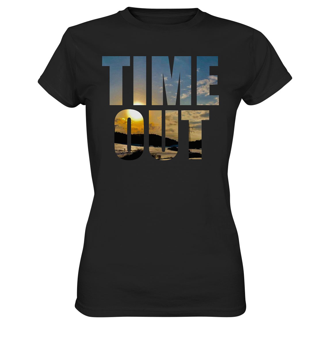 Time Out Auszeit | Damen Premium T-Shirt