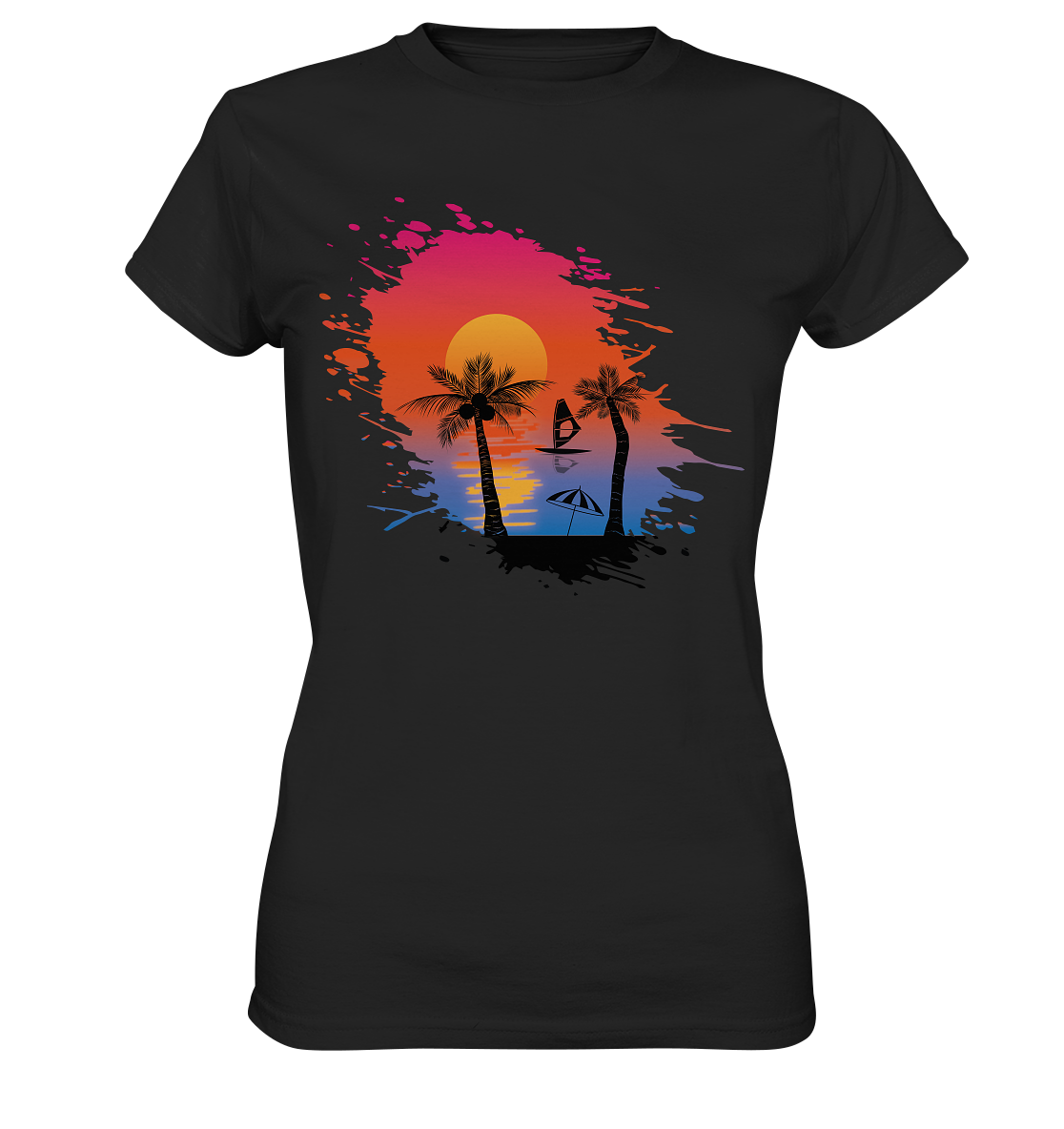 Urlaub am Meer | Organic Damen T-Shirt
