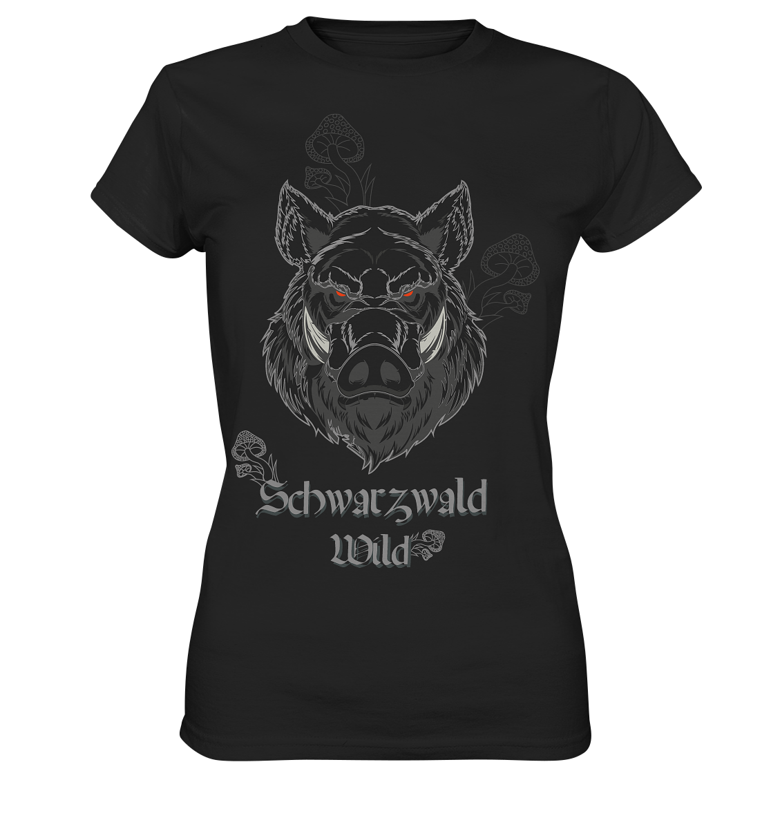 Schwarzwald Wild | Organic Damen T-Shirt