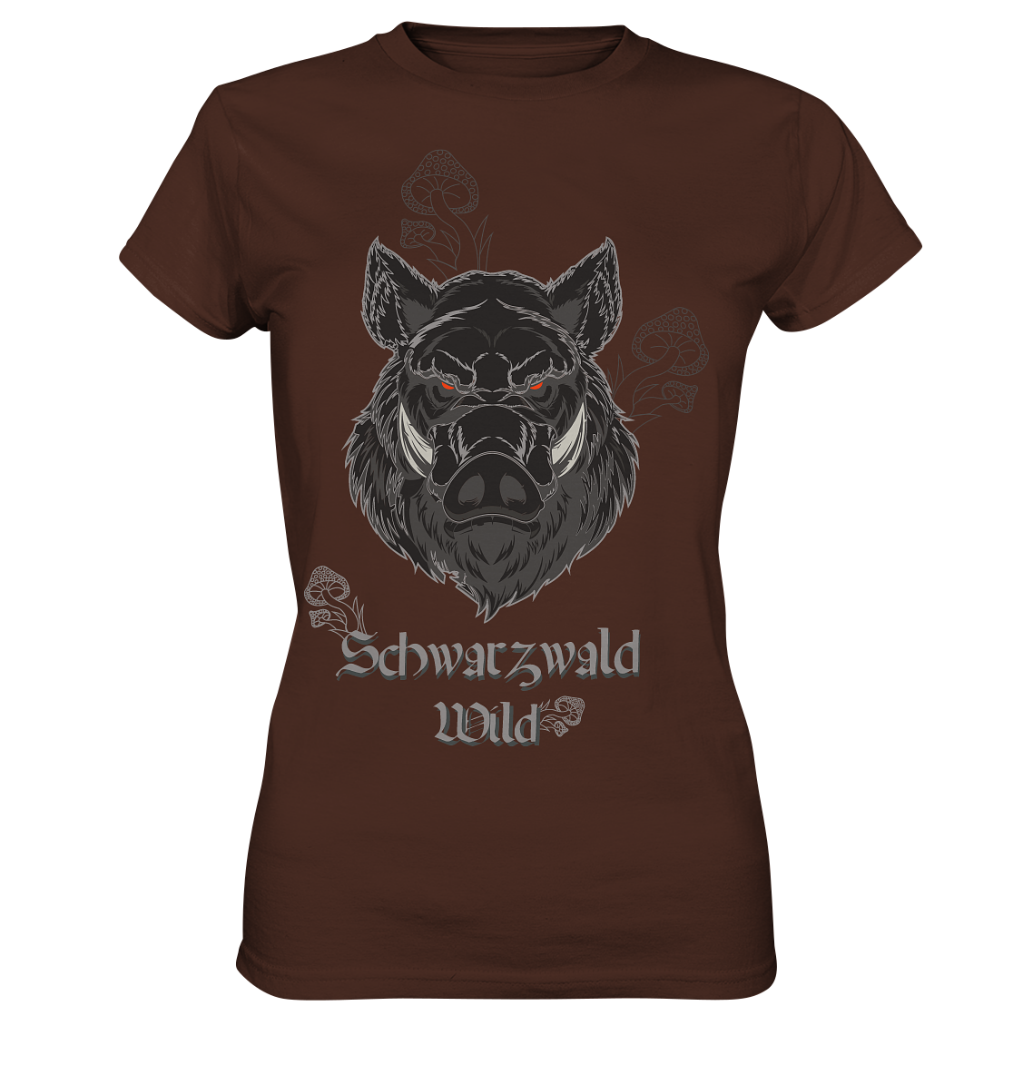 Schwarzwald Wild | Organic Damen T-Shirt