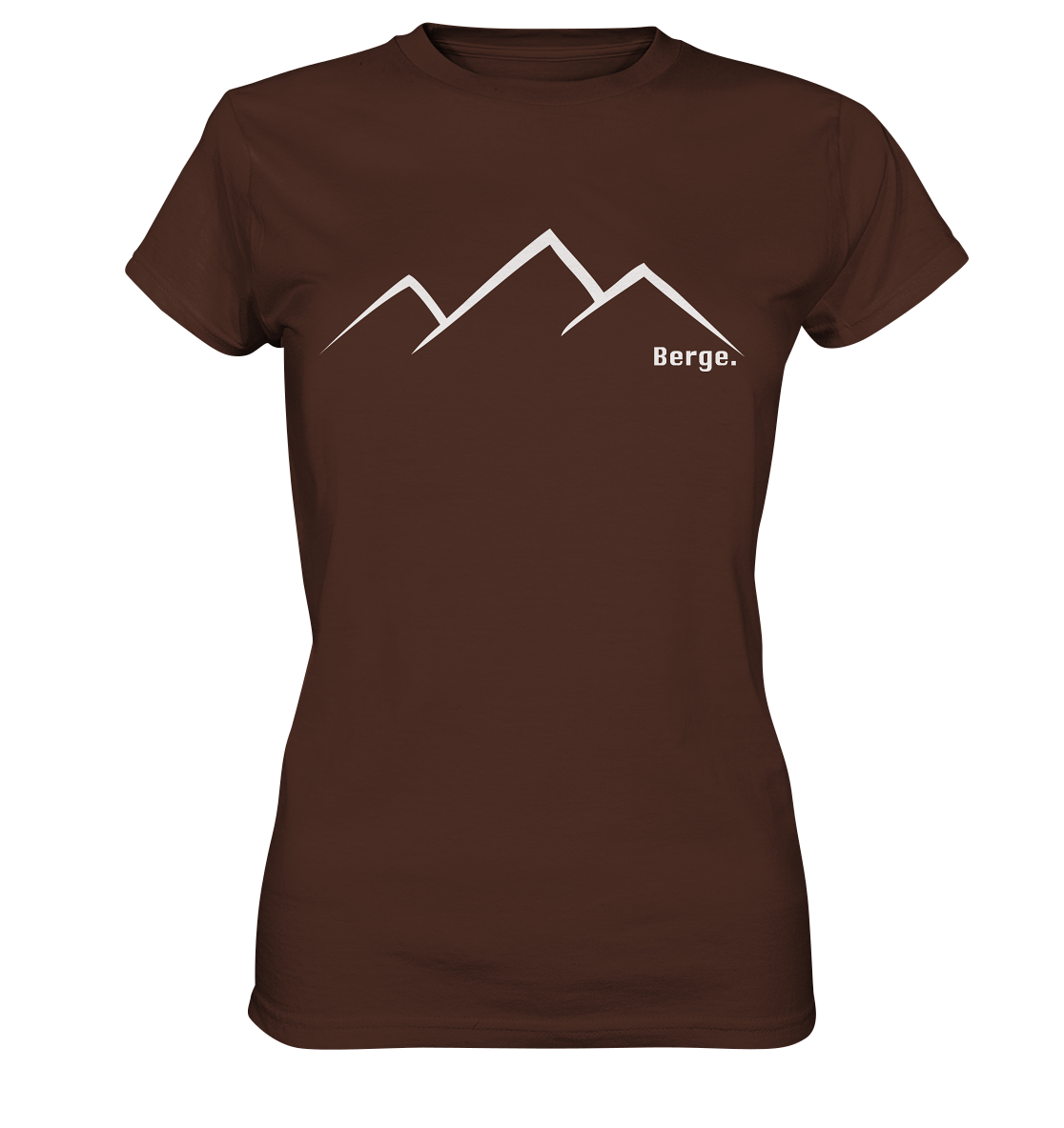 Berge. | Organic Damenshirt