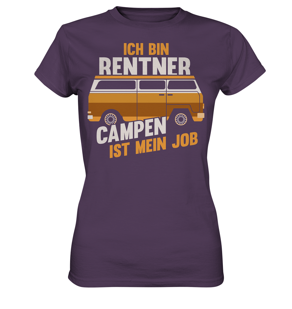 Rentner Camping | Damen Premium T-Shirt
