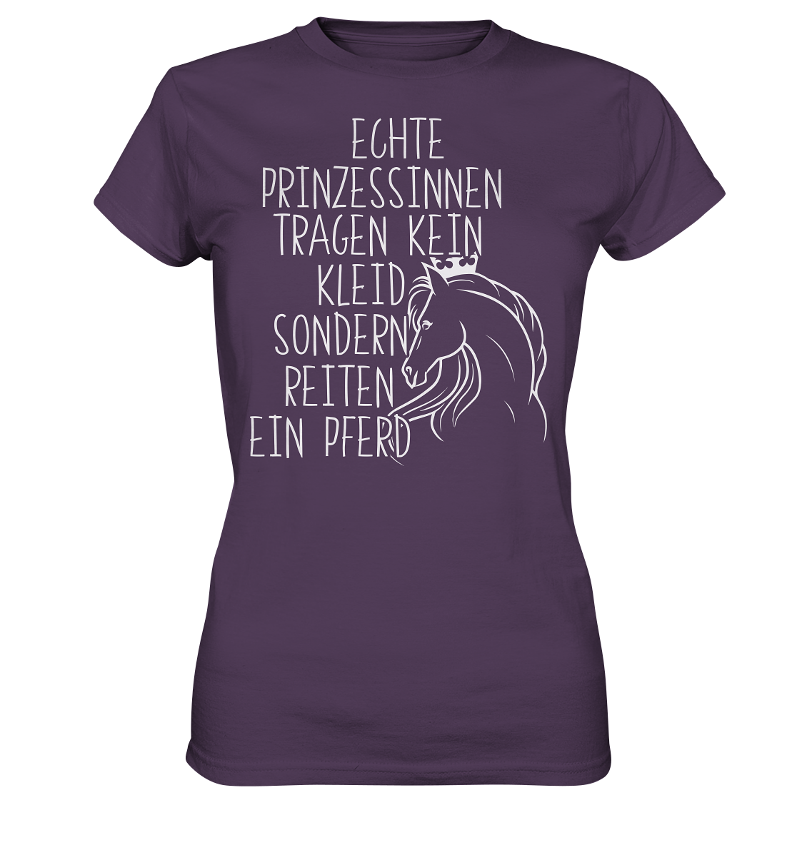 Prinzessin & Pferd | Damen Premium T-Shirt