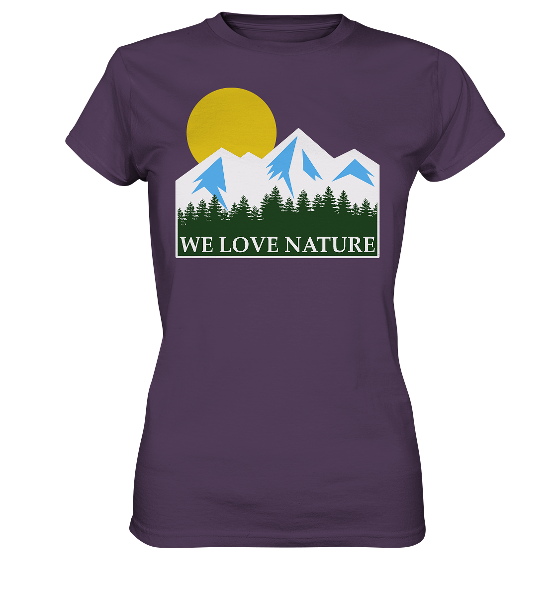 We Love Nature | Damen Premium T-Shirt