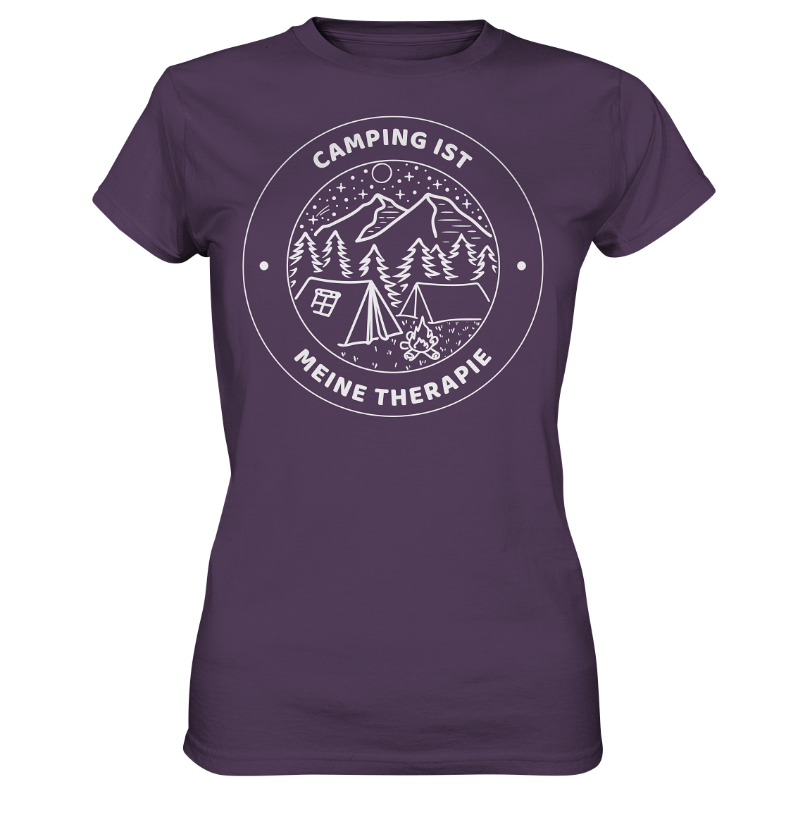 Camping ist meine Therapie | Damen Premium T-Shirt
