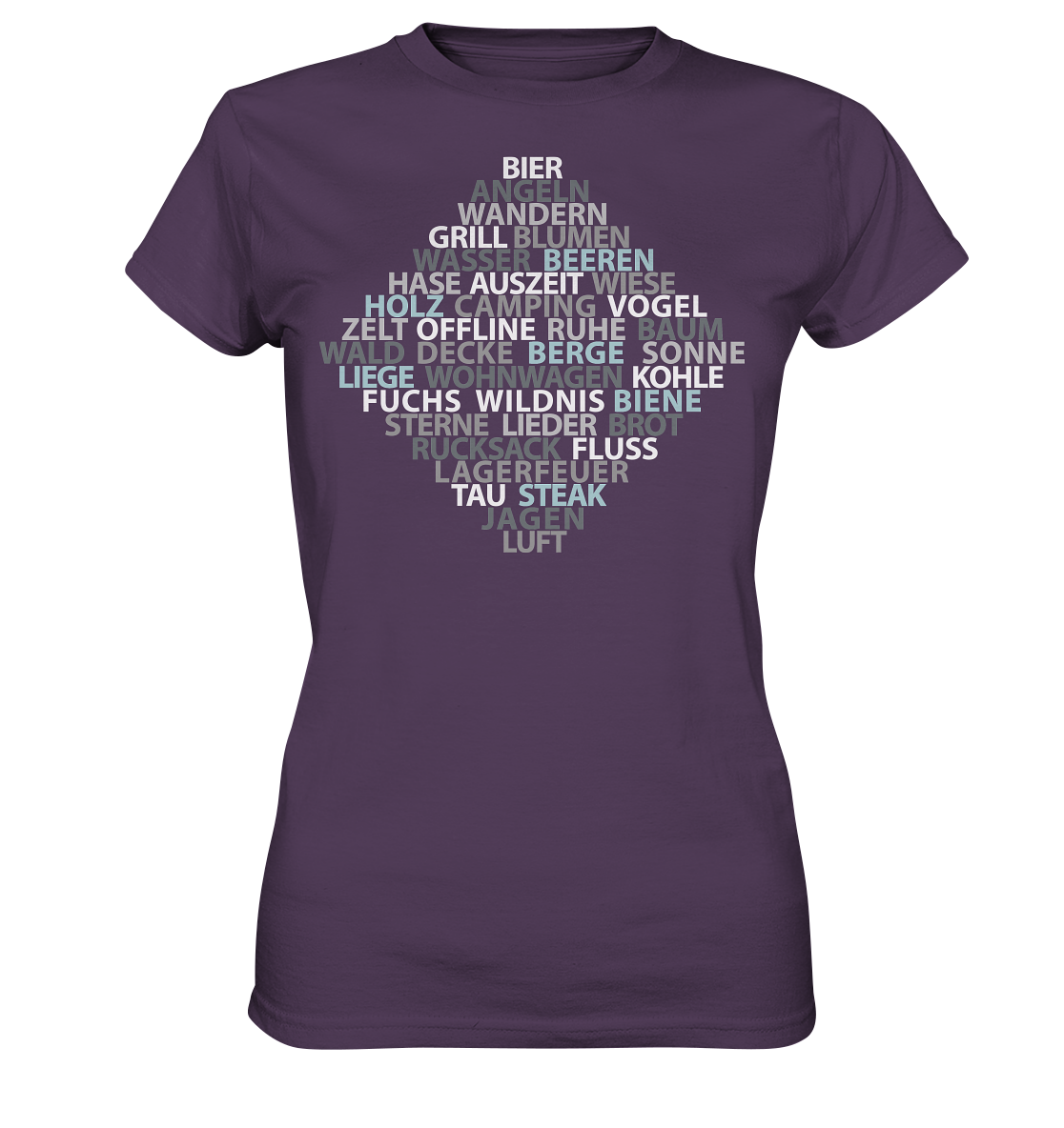 Wortsalat der Natur | Damen Premium T-Shirt