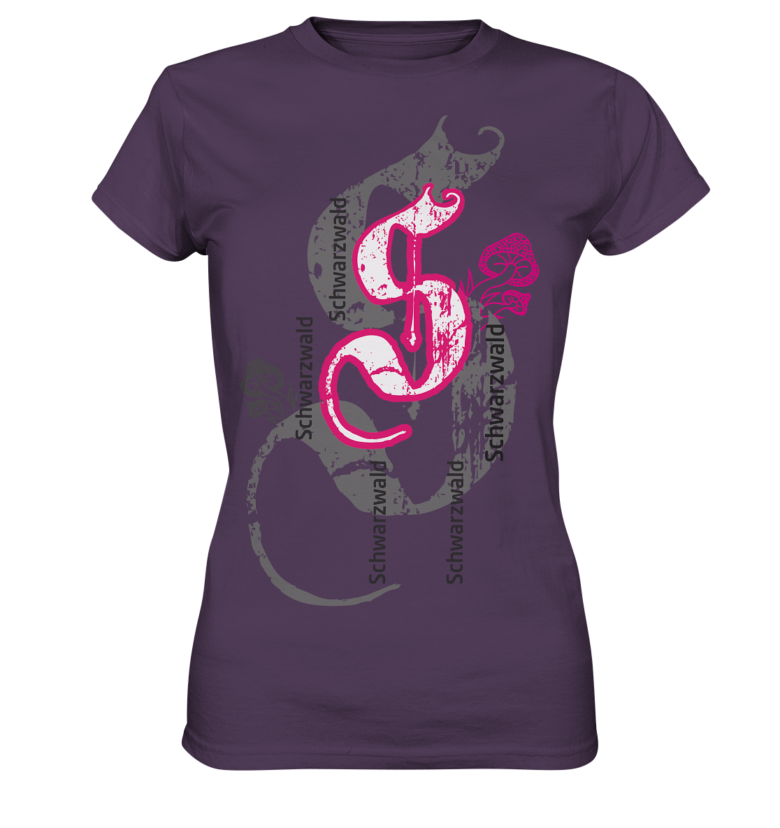Schwarzwald Stempel | Damen Premium T-Shirt