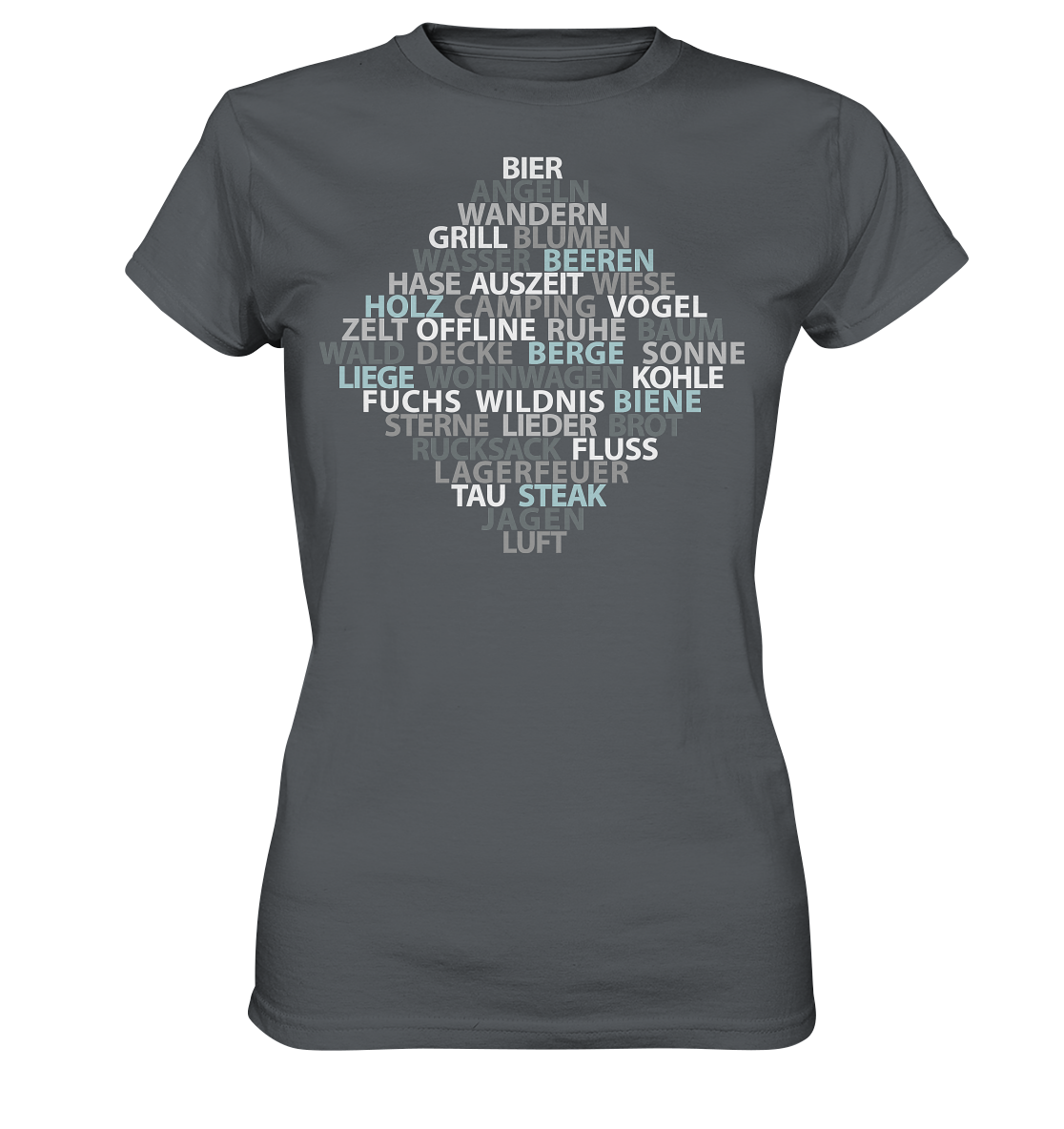 Wortsalat der Natur | Damen Premium T-Shirt