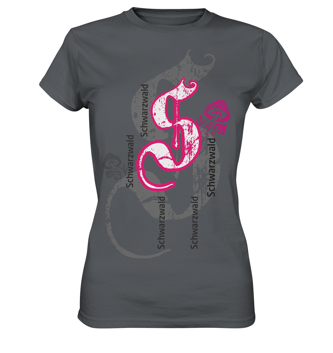 Schwarzwald Stempel | Damen Premium T-Shirt