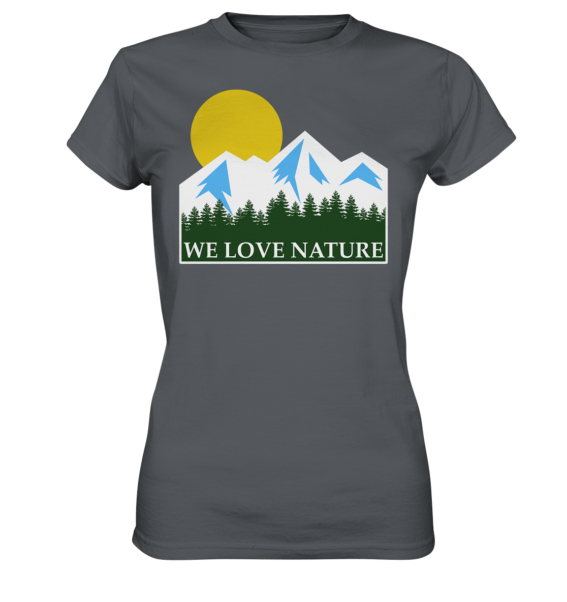 We Love Nature | Damen Premium T-Shirt