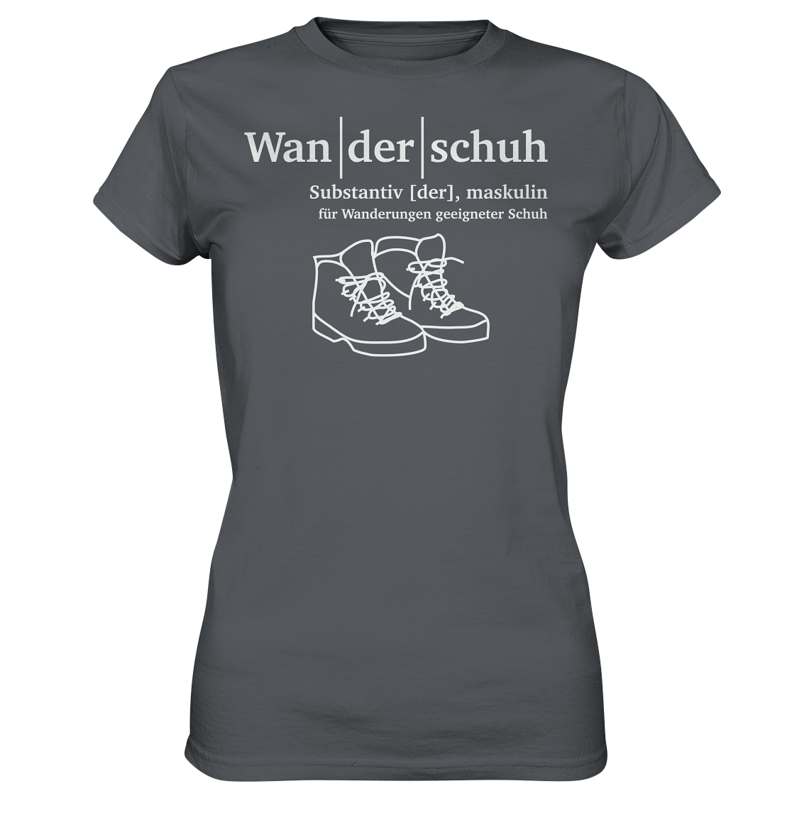 Wanderschuh | Damen Premium T-Shirt