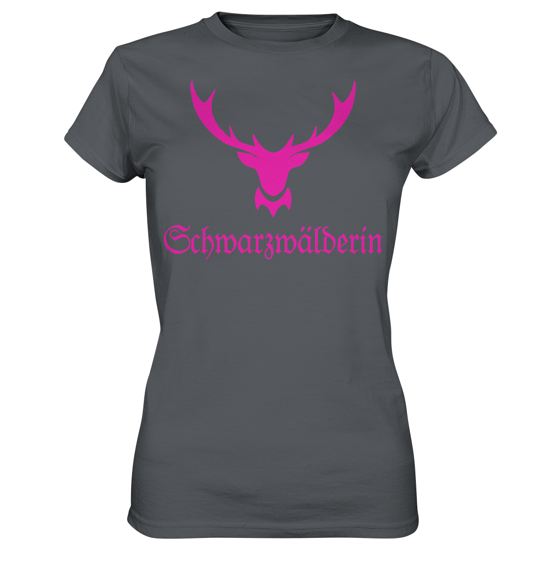 Schwarzwälderin Hirschgeweih | Organic Damenshirt