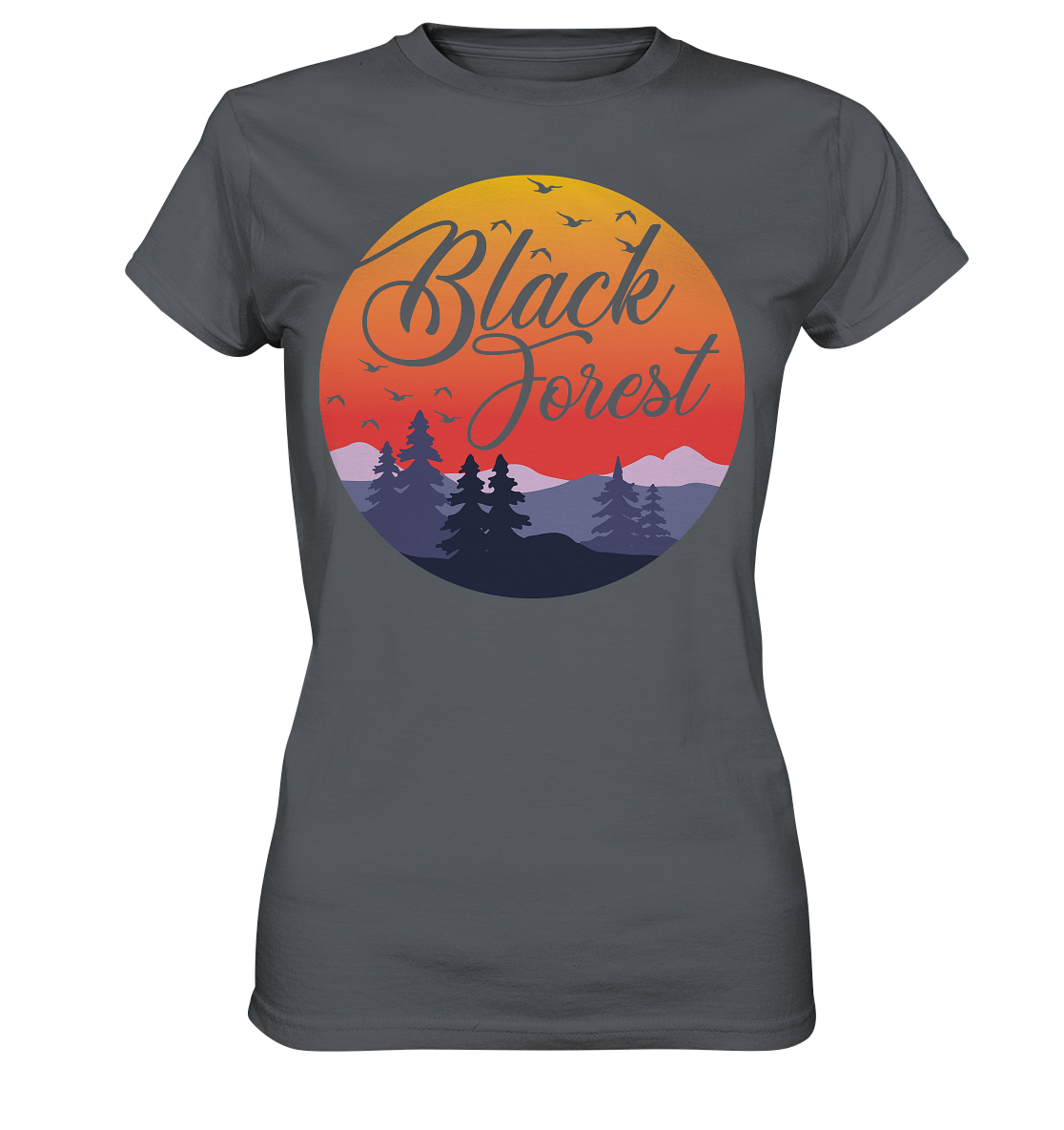 Black Forest Sunset | Damen Premium T-Shirt