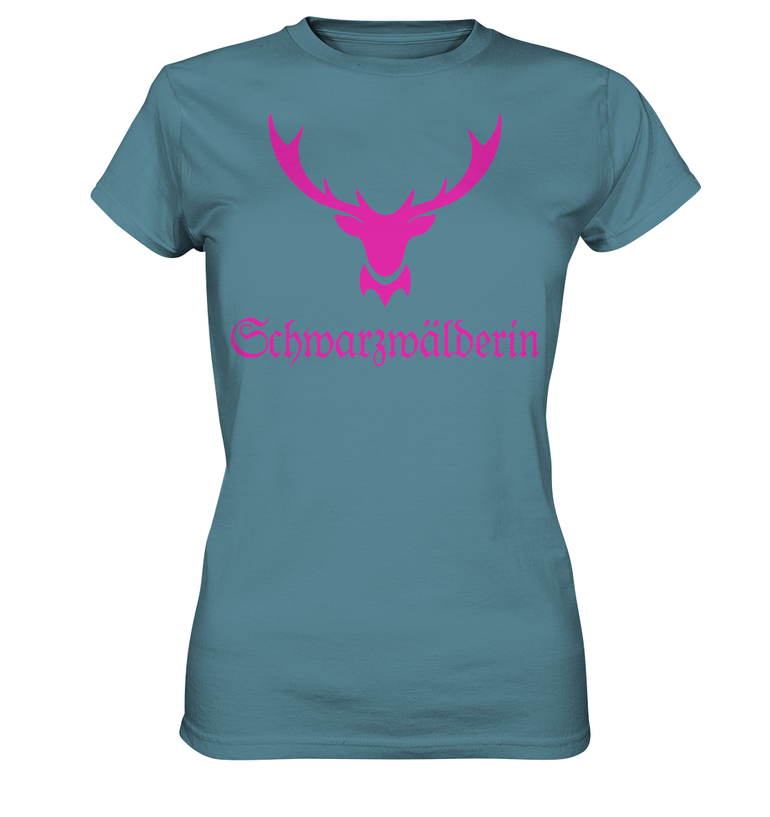 Schwarzwälderin Hirschgeweih | Organic Damenshirt