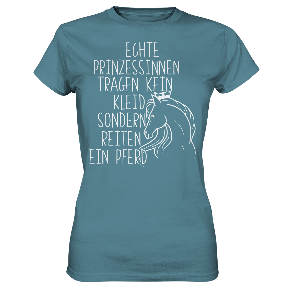 Prinzessin & Pferd | Damen Premium T-Shirt