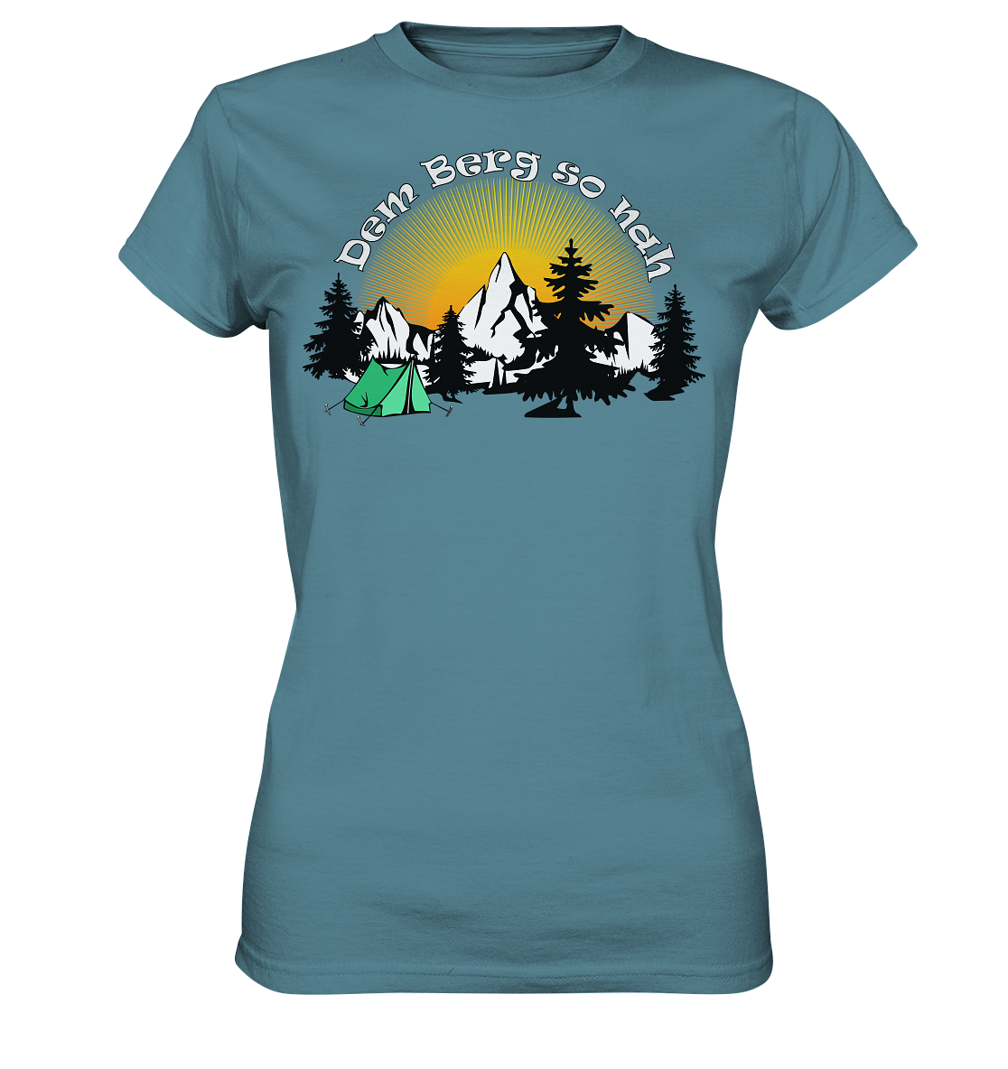 Dem Berg so nah | Damen Premium T-Shirt