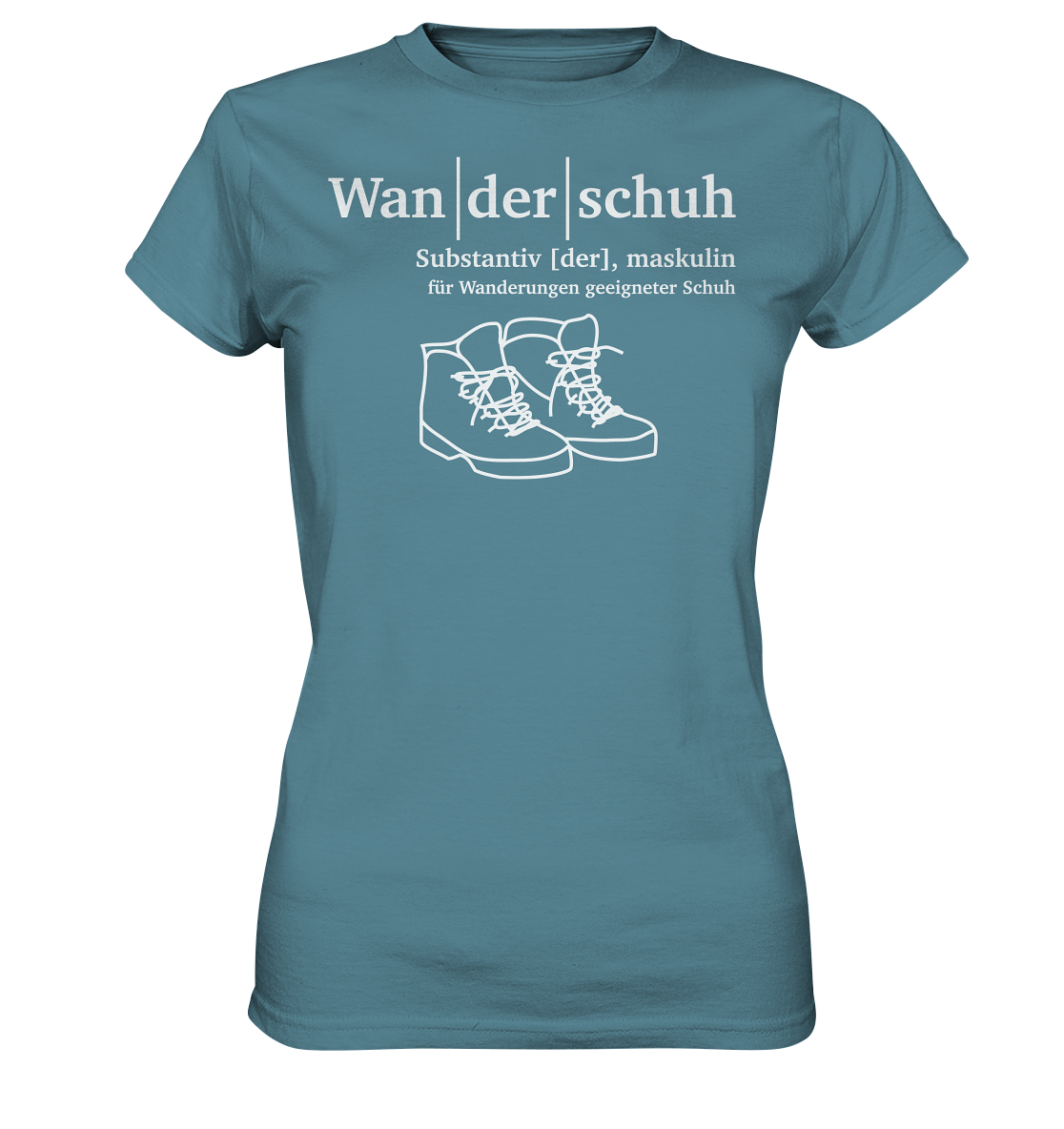 Wanderschuh | Damen Premium T-Shirt