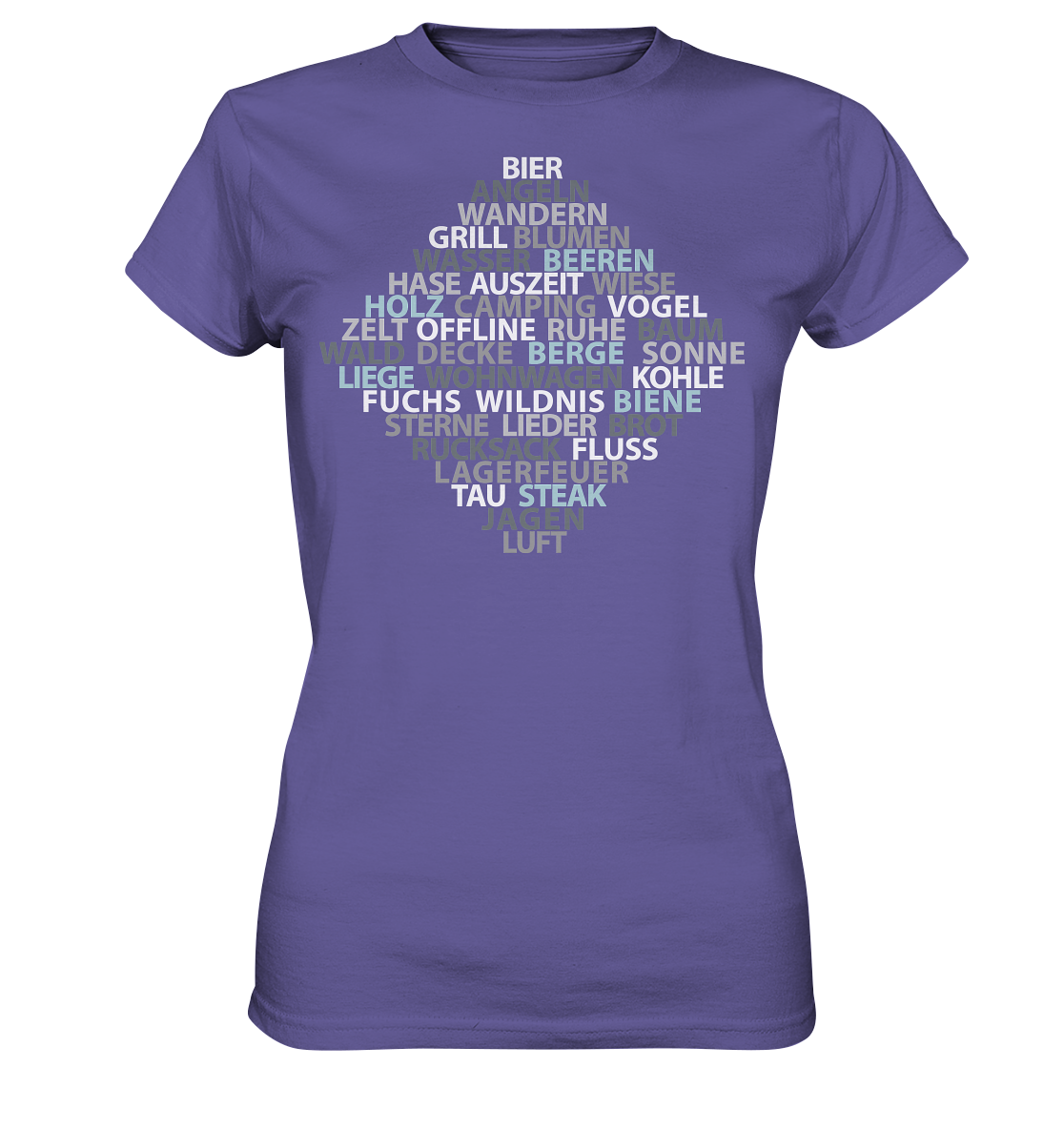 Wortsalat der Natur | Damen Premium T-Shirt