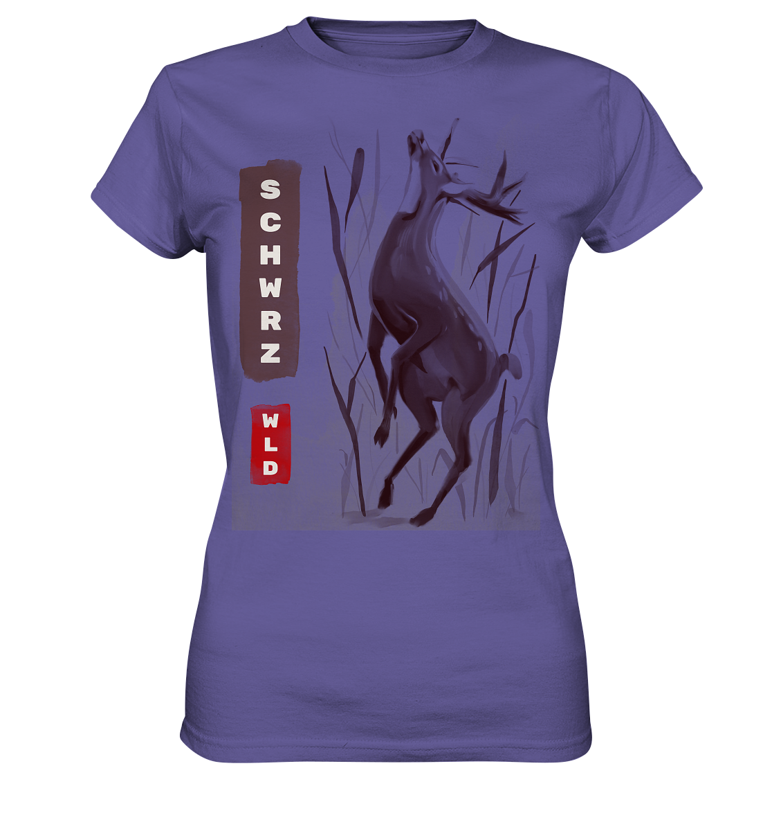 SCHWRZ WLD | Damen Premium T-Shirt