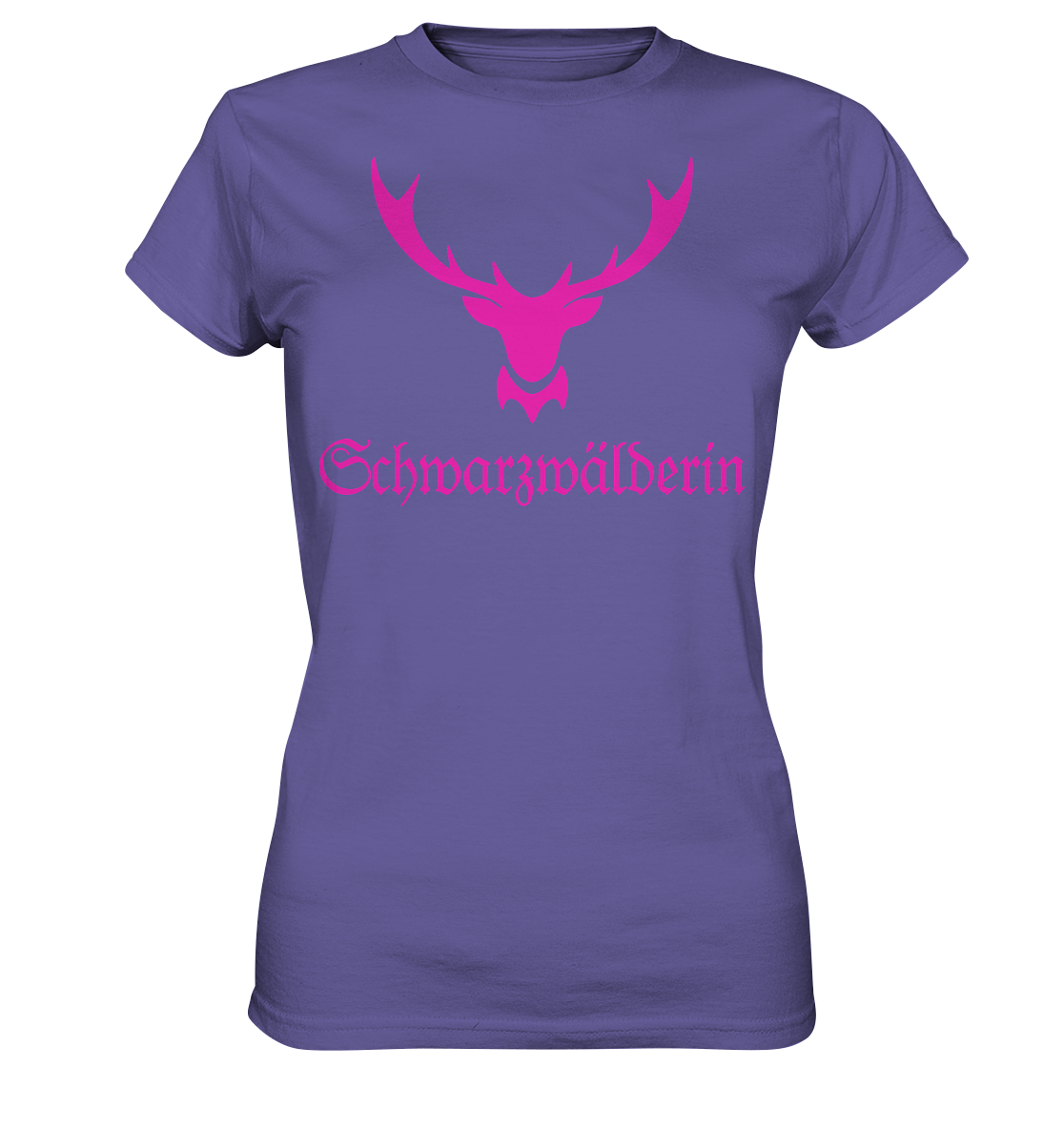 Schwarzwälderin Hirschgeweih | Organic Damenshirt