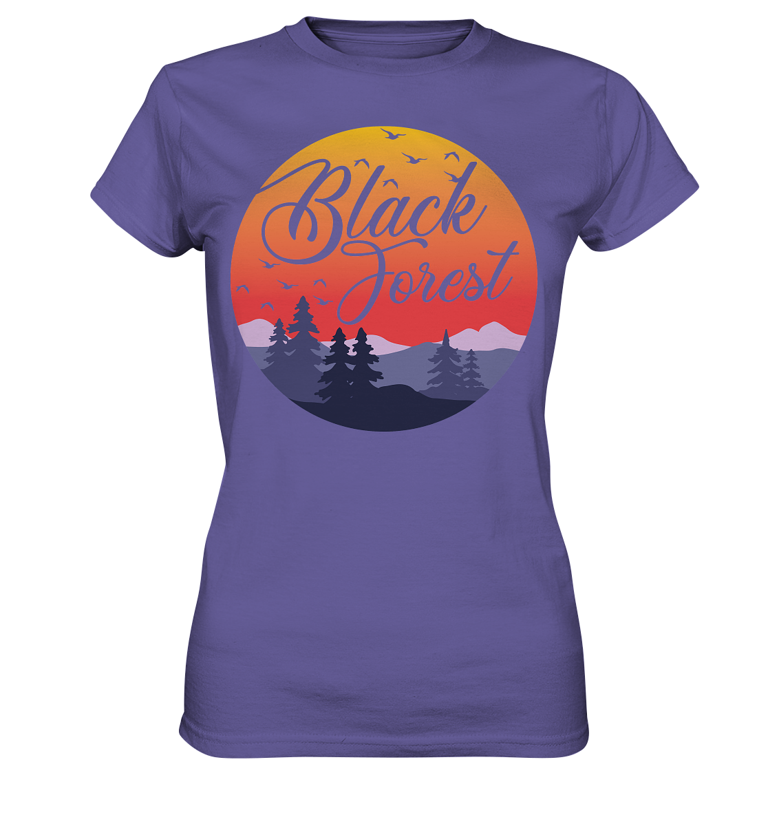 Black Forest Sunset | Damen Premium T-Shirt