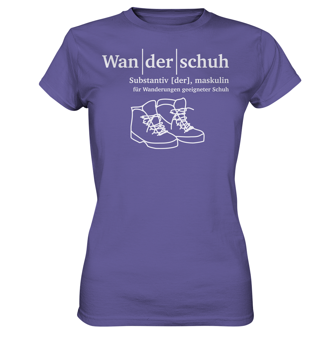 Wanderschuh | Damen Premium T-Shirt