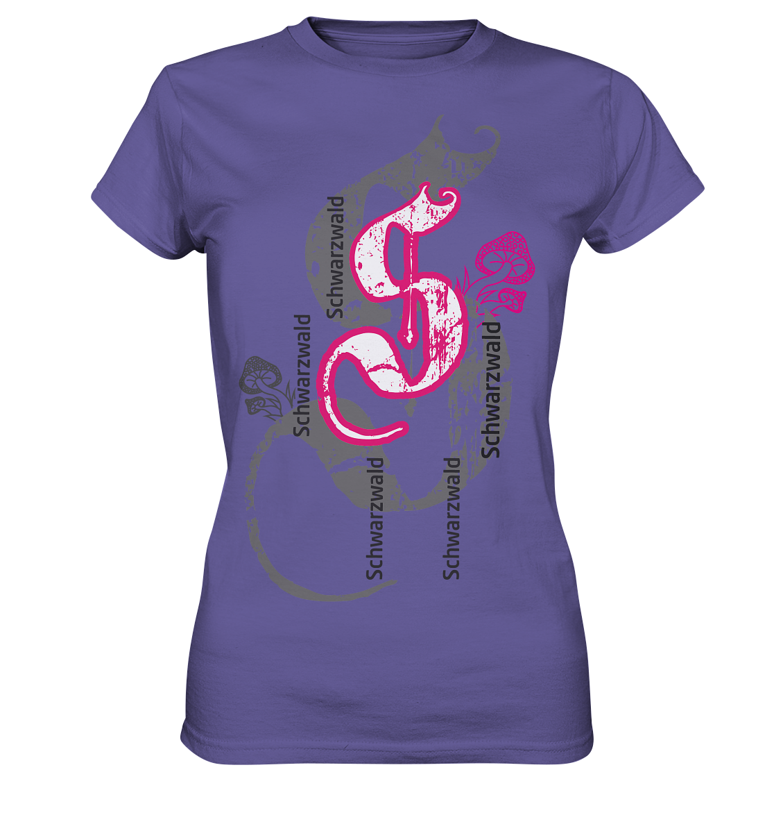 Schwarzwald Stempel | Damen Premium T-Shirt