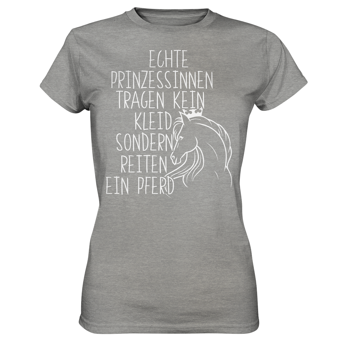 Prinzessin & Pferd | Damen Premium T-Shirt
