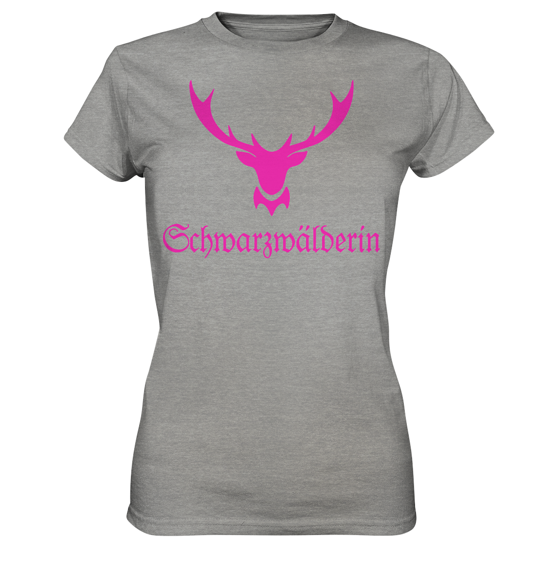 Schwarzwälderin Hirschgeweih | Organic Damenshirt