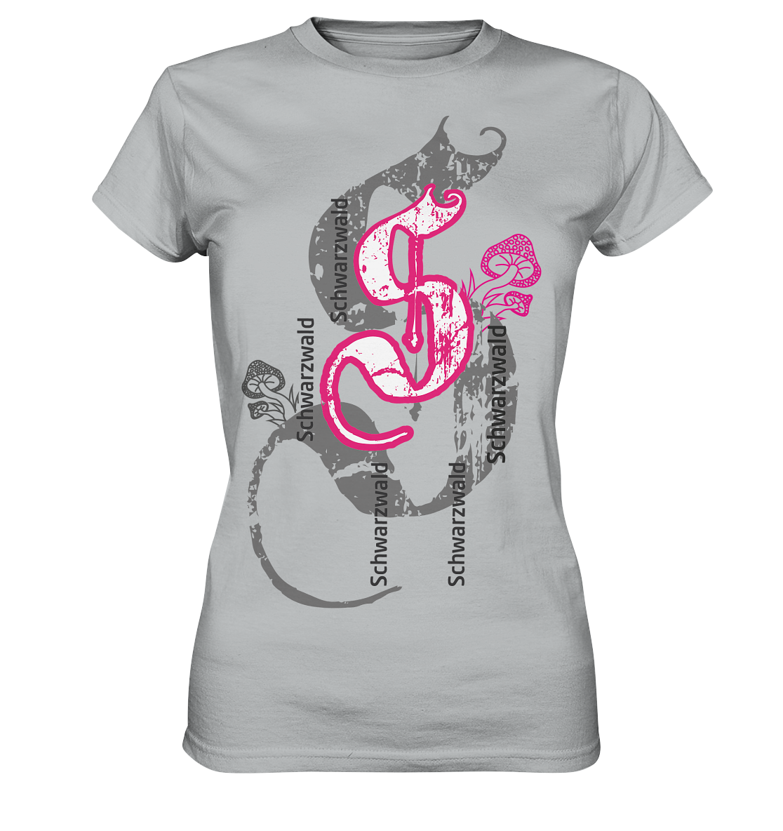 Schwarzwald Stempel | Damen Premium T-Shirt