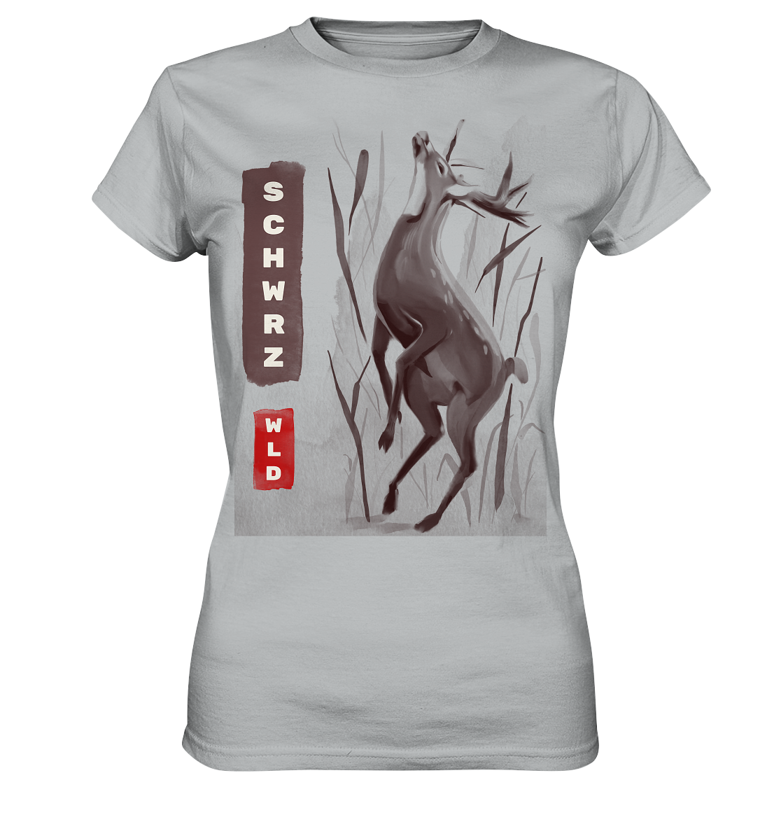 SCHWRZ WLD | Damen Premium T-Shirt