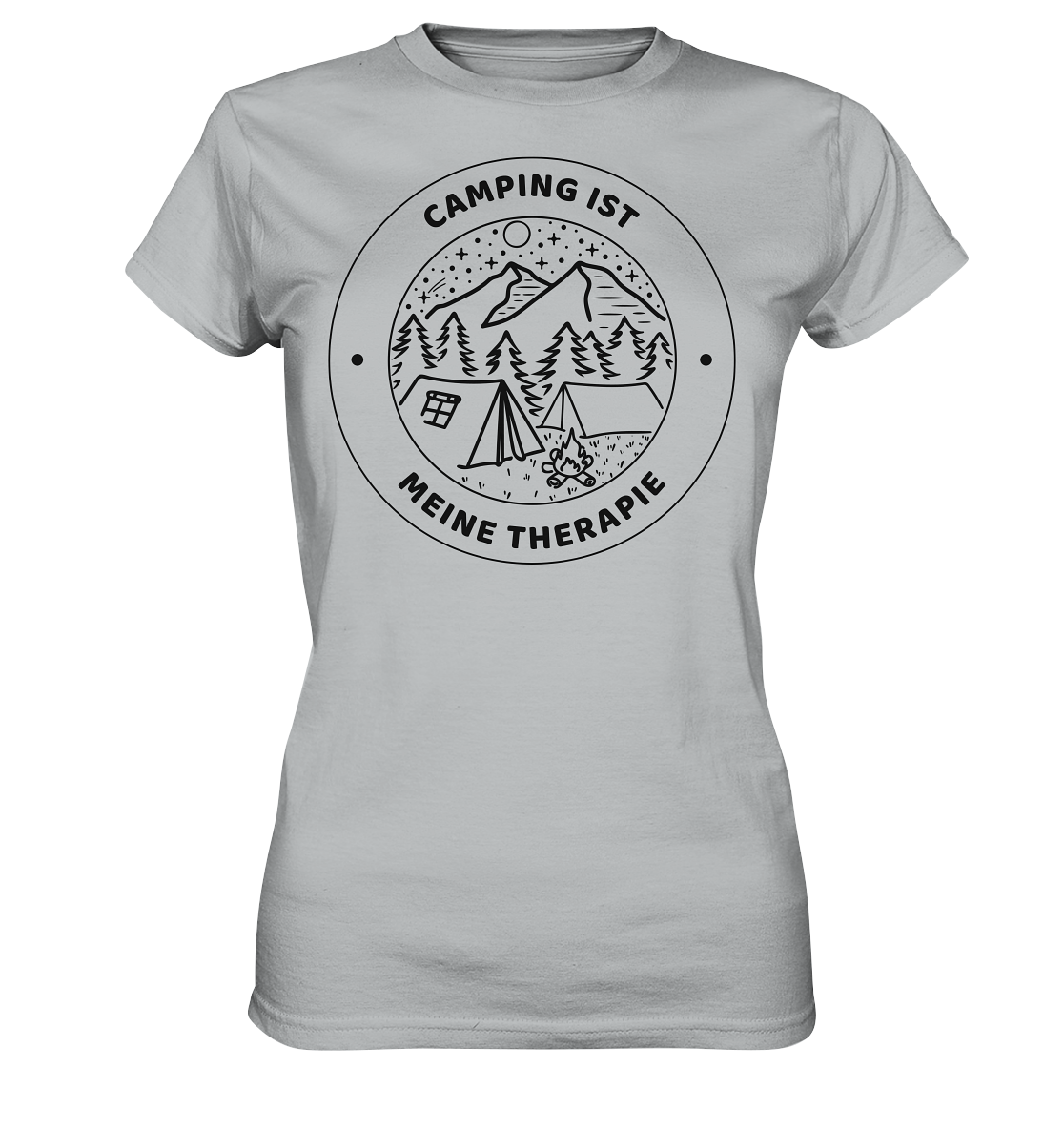 Camping ist meine Therapie | Damen Premium T-Shirt