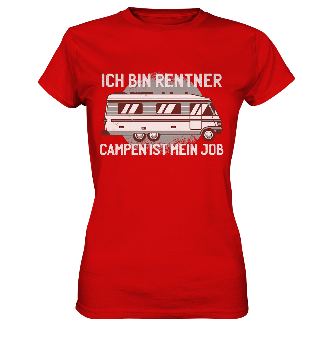 Rentner Camping | Damen Premium T-Shirt