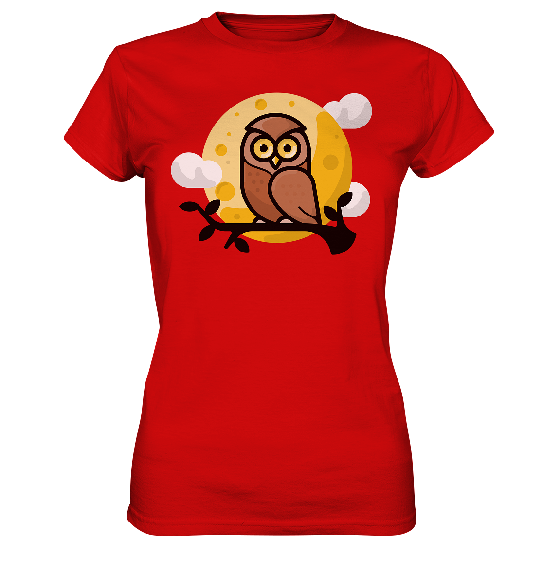 Eule der Nacht | Damen Premium T-Shirt
